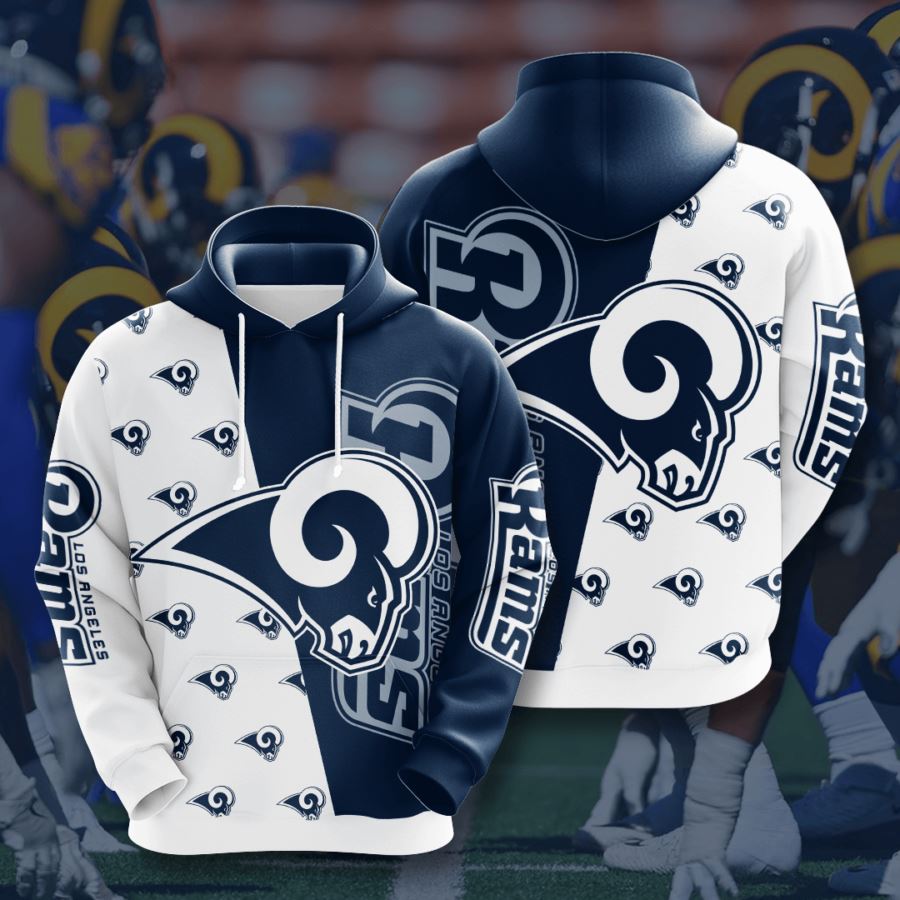 Los Angeles Rams Custom Hoodie 3D