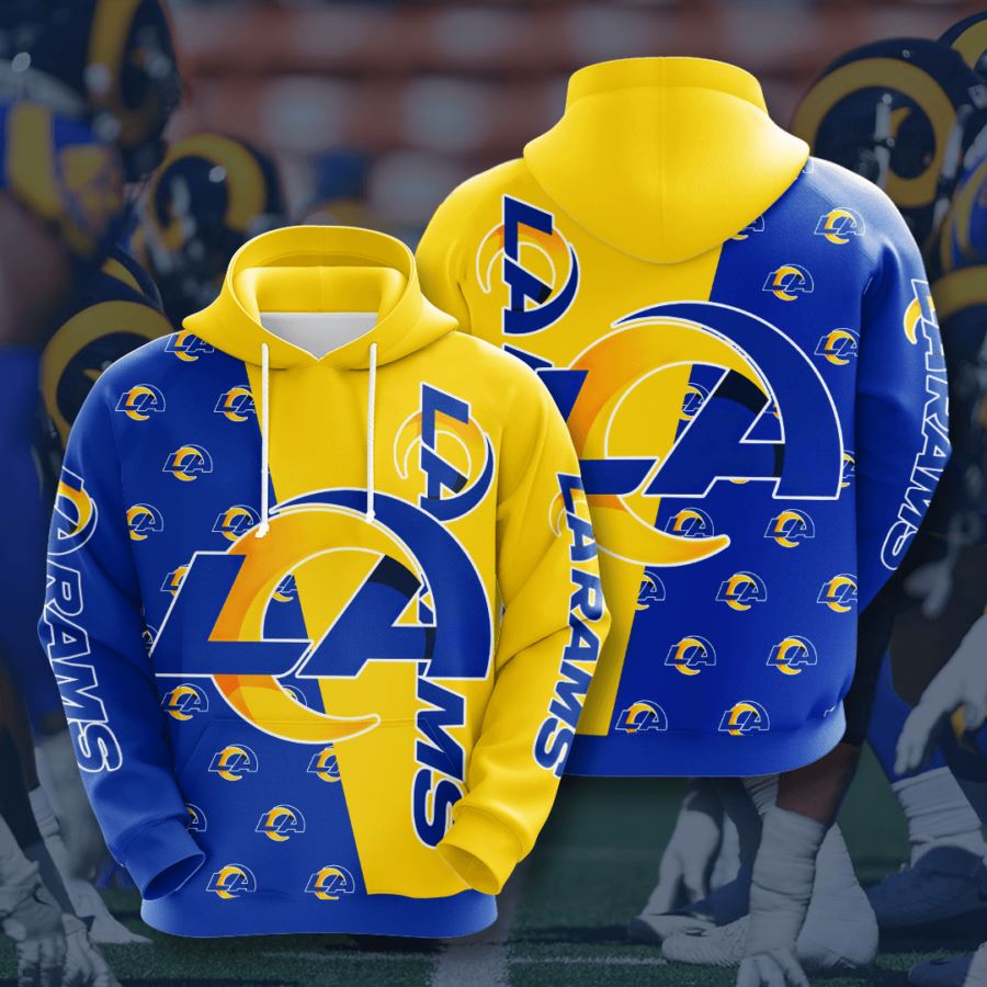 Los Angeles Rams Custom Hoodie 3D