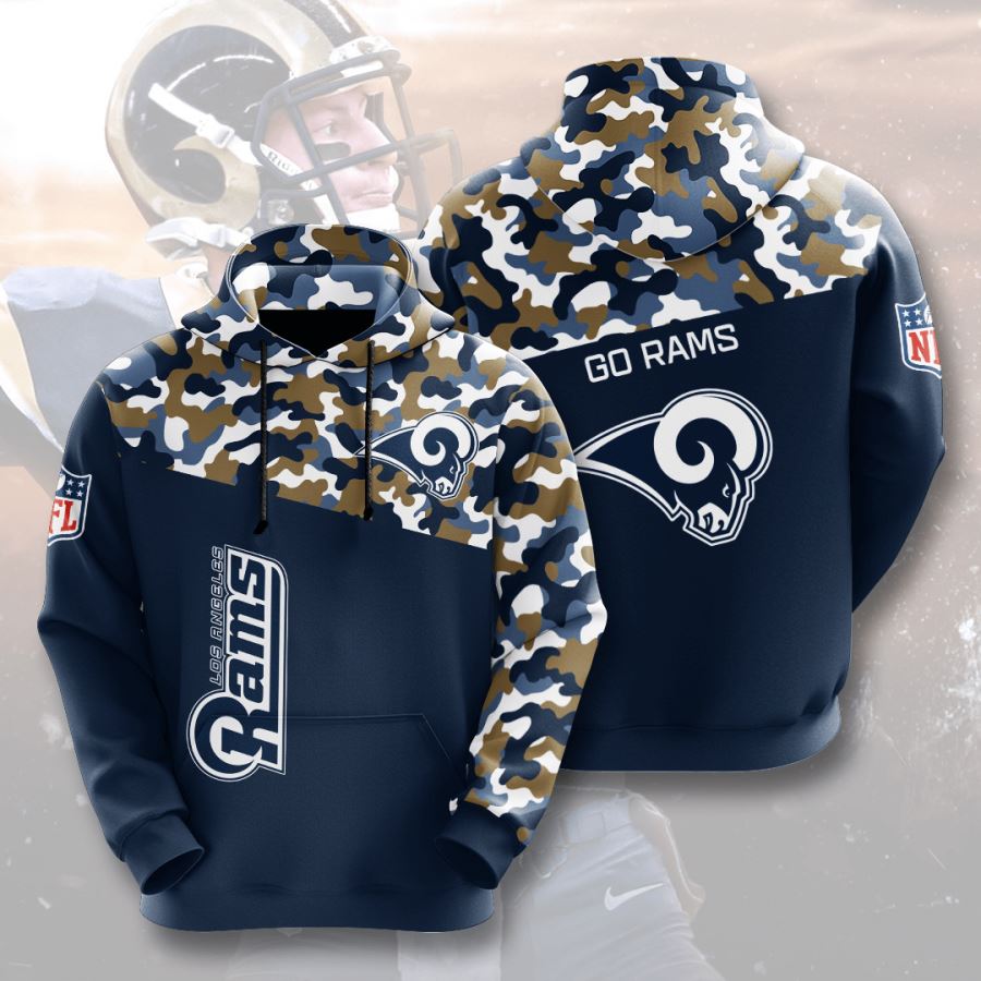 Los Angeles Rams Custom Hoodie 3D