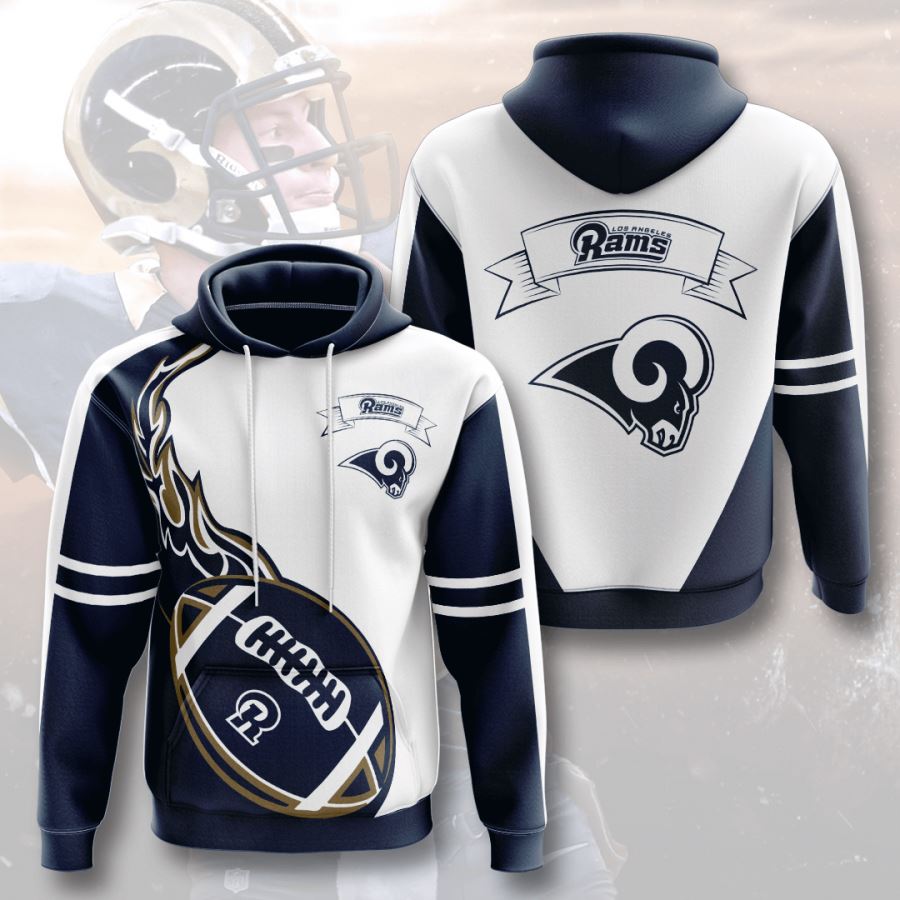 Los Angeles Rams Custom Hoodie 3D