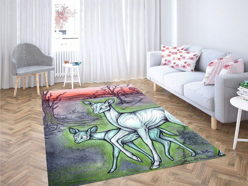 Lost Place Animal Living Room Modern Carpet Rug 12 Lost Place Animal Living Room Modern Carpet Rug
