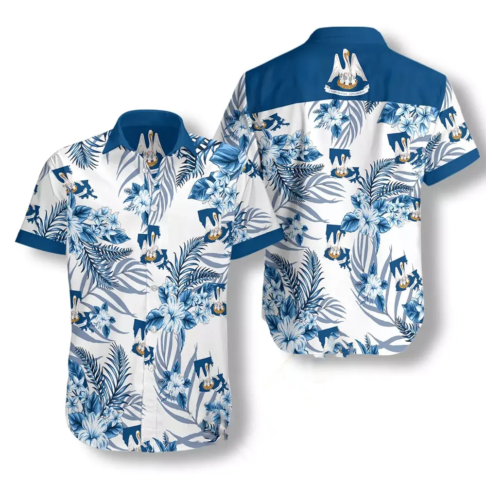 Louisiana Proud Hawaiian shirts