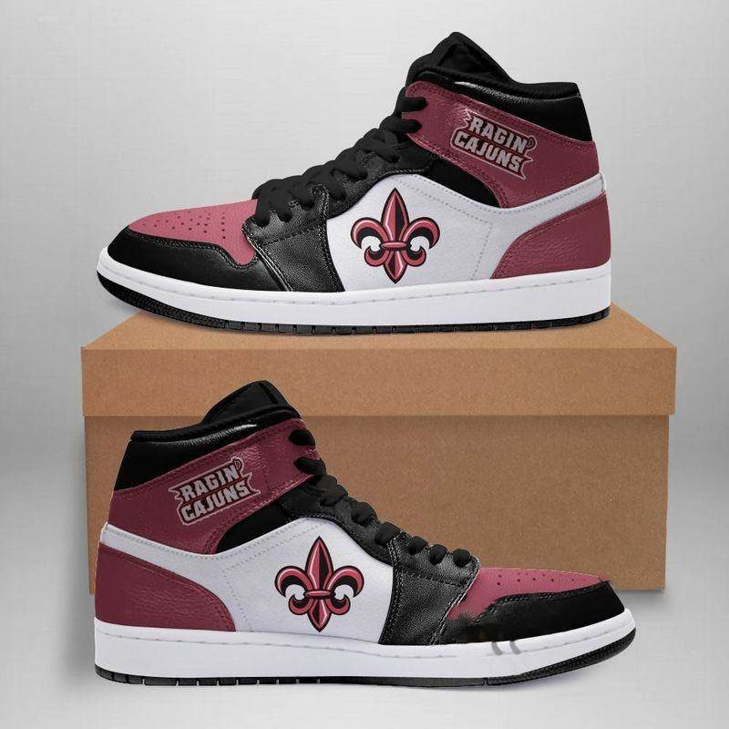Louisiana Ragin Cajuns Custom Air Jordan Shoes