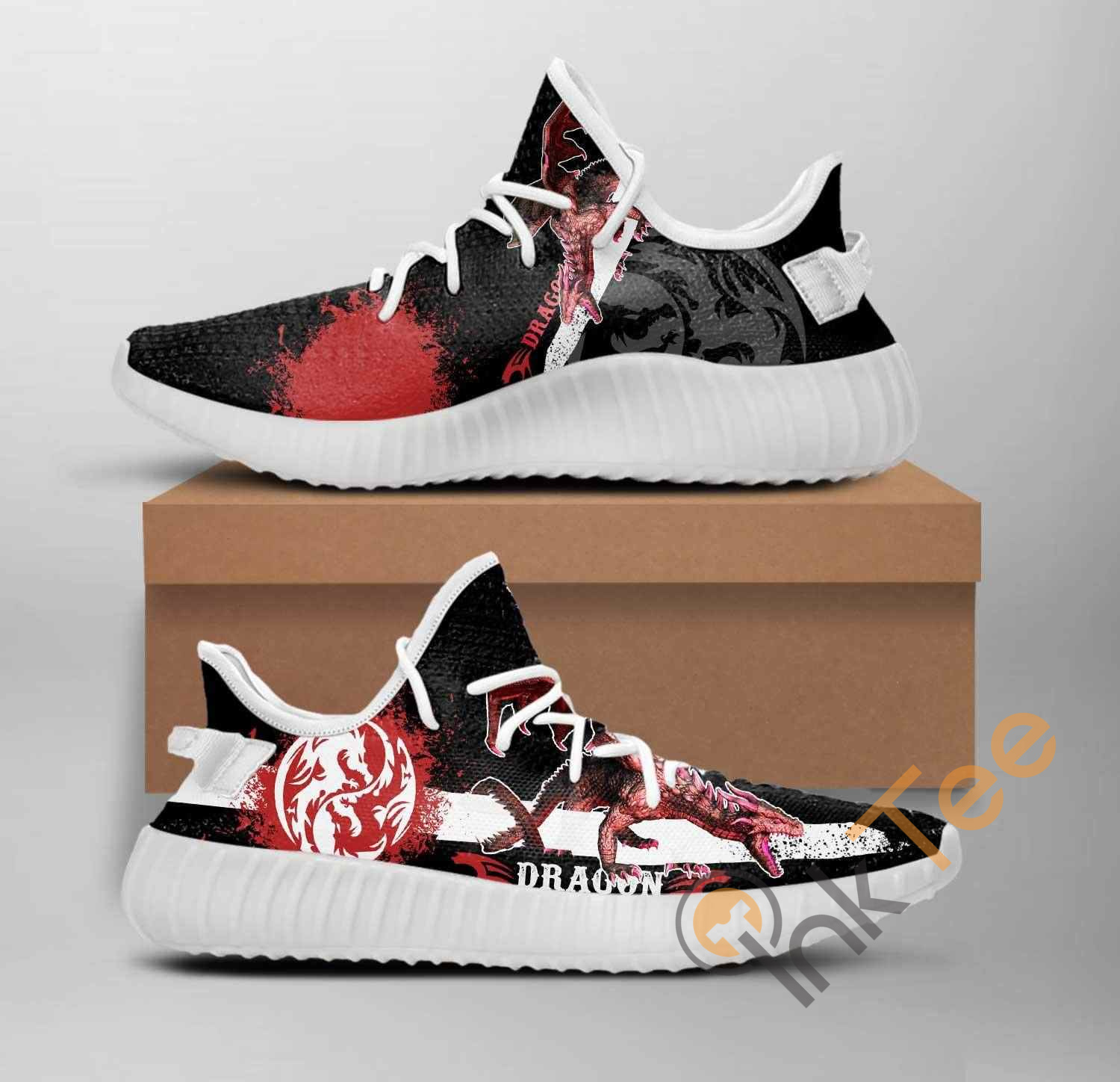 Love Dragon Yeezy Boost