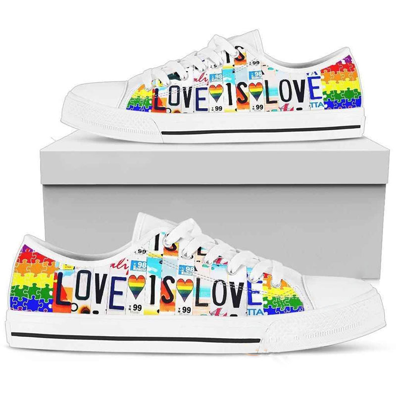 Love Is Love Low Top Shoes