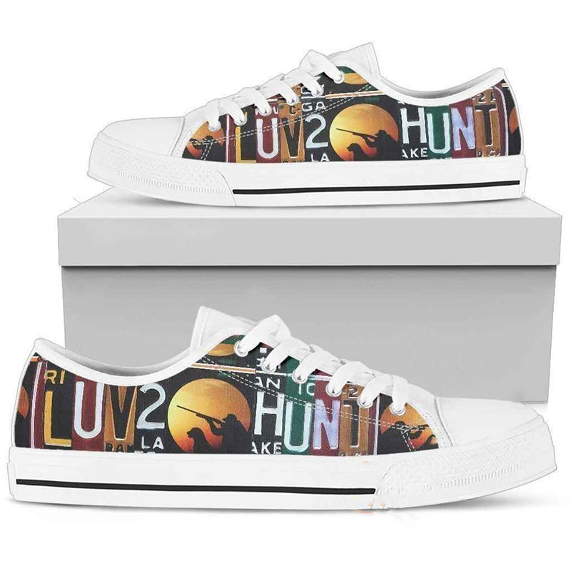 Lov2 To Hunt Low Top Shoes