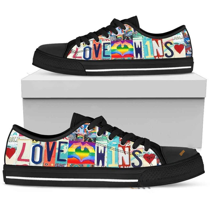 Love Wins Low Top Shoes 8 Love Wins Low Top Shoes