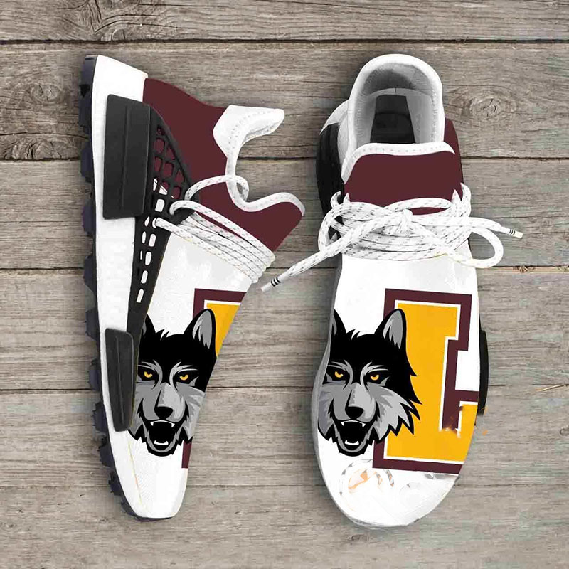 Loyola Chicago Ramblers NCAA NMD Human Shoes 2 Loyola Chicago Ramblers NCAA NMD Human Shoes