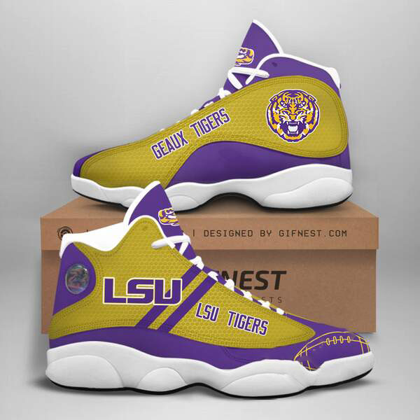Lsu Tigers Custom Air Jordan Shoes