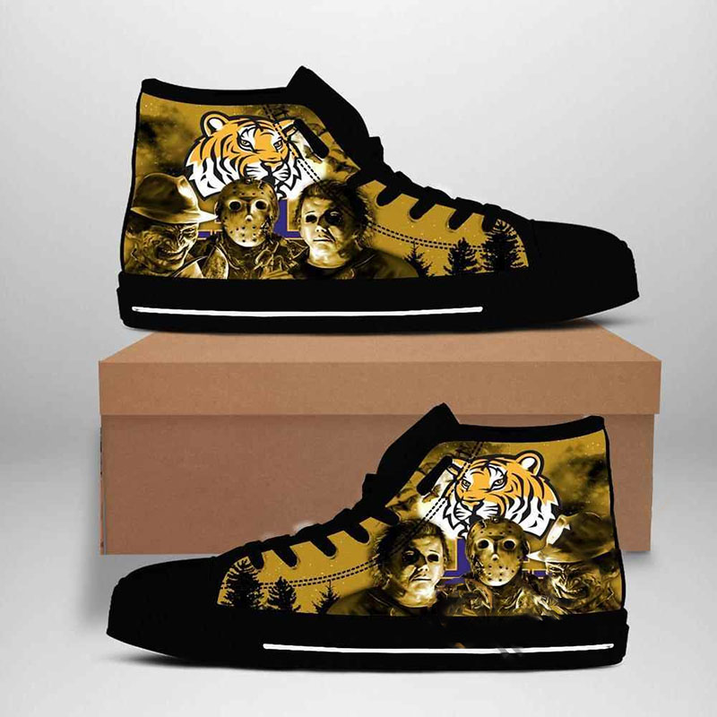 Lsu Tigers Ncaa High Top Shoes
