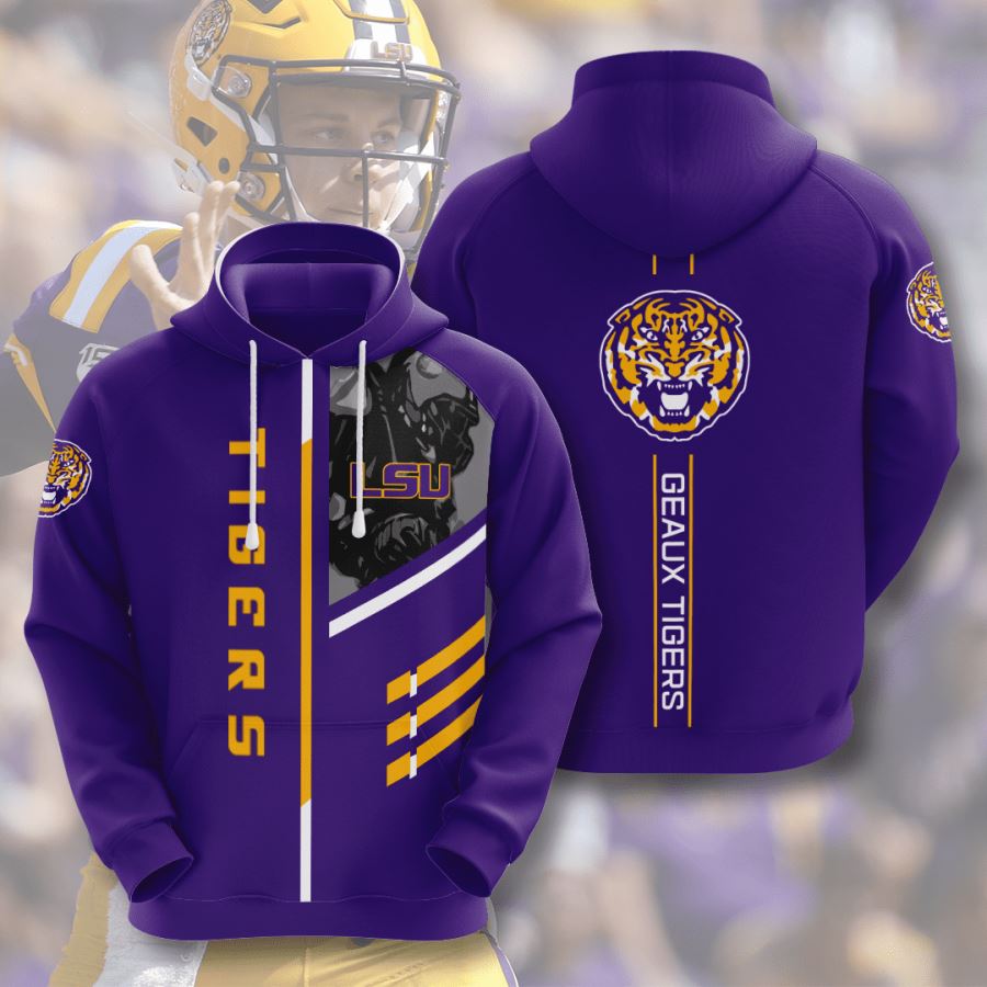 Lsu Tigers Custom Hoodie 3D