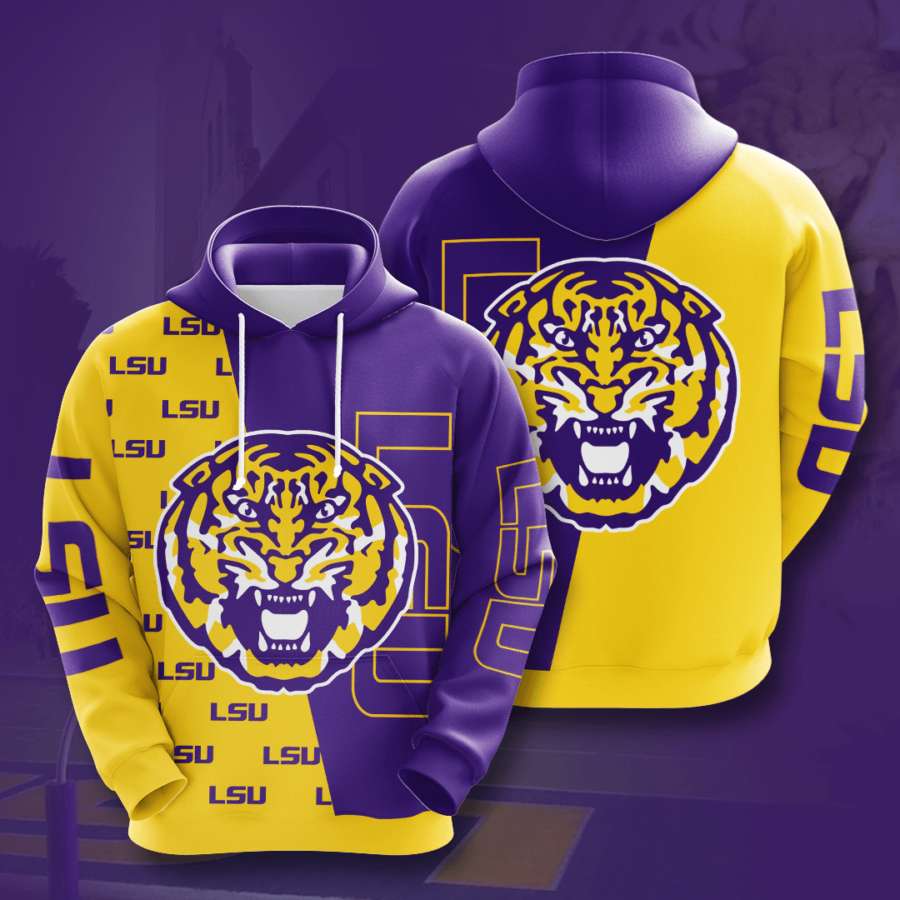Lsu Tigers Custom Hoodie 3D