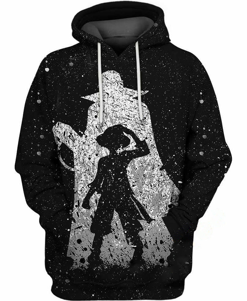 Luffy King Of Pirates Hoodie 3D 9 Luffy King Of Pirates Hoodie 3D