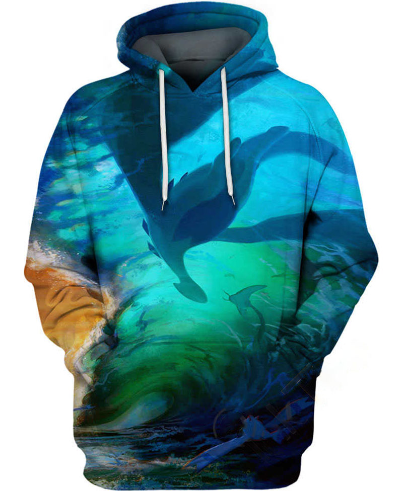 Lugia In The Sea Hoodie 3D