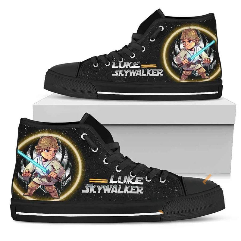 Luke Skywalker High Top Shoes