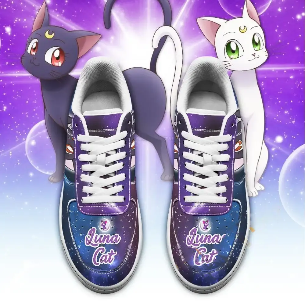 Luna Cat Sailor Moon Anime Fan Gift Amazon Nike Air Force Shoes 8 Luna Cat Sailor Moon Anime Fan Gift Amazon Nike Air Force Shoes