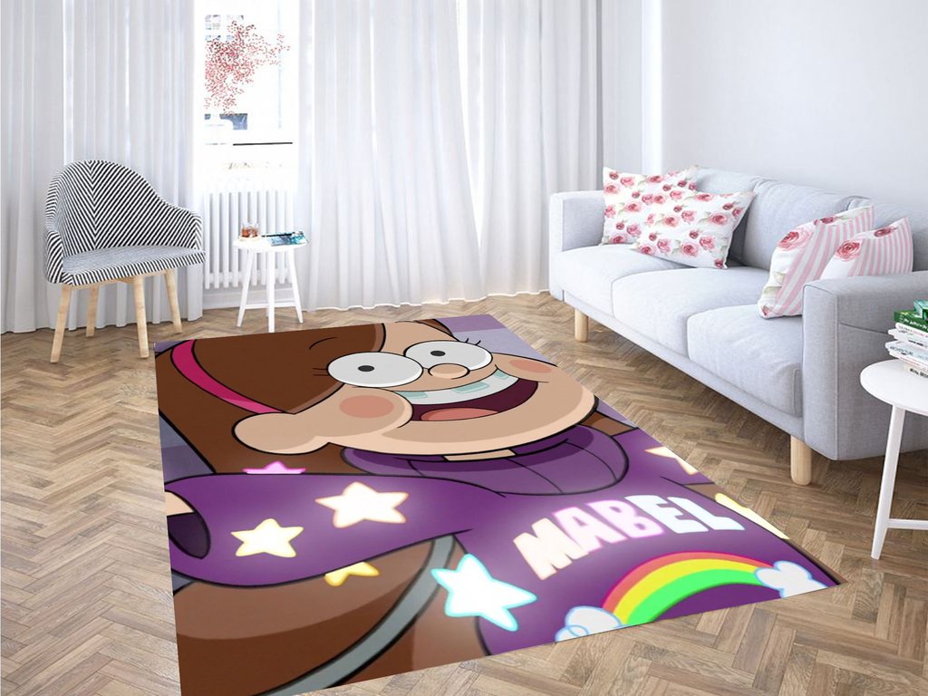 Mabel Glowing Gravity Falls Living Room Modern Carpet Rug 8 Mabel Glowing Gravity Falls Living Room Modern Carpet Rug
