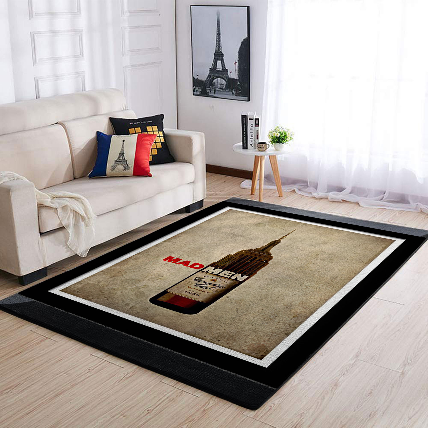 Mad Men NYC Whiskey Don Draper Sterling Cooper Pryce Rug
