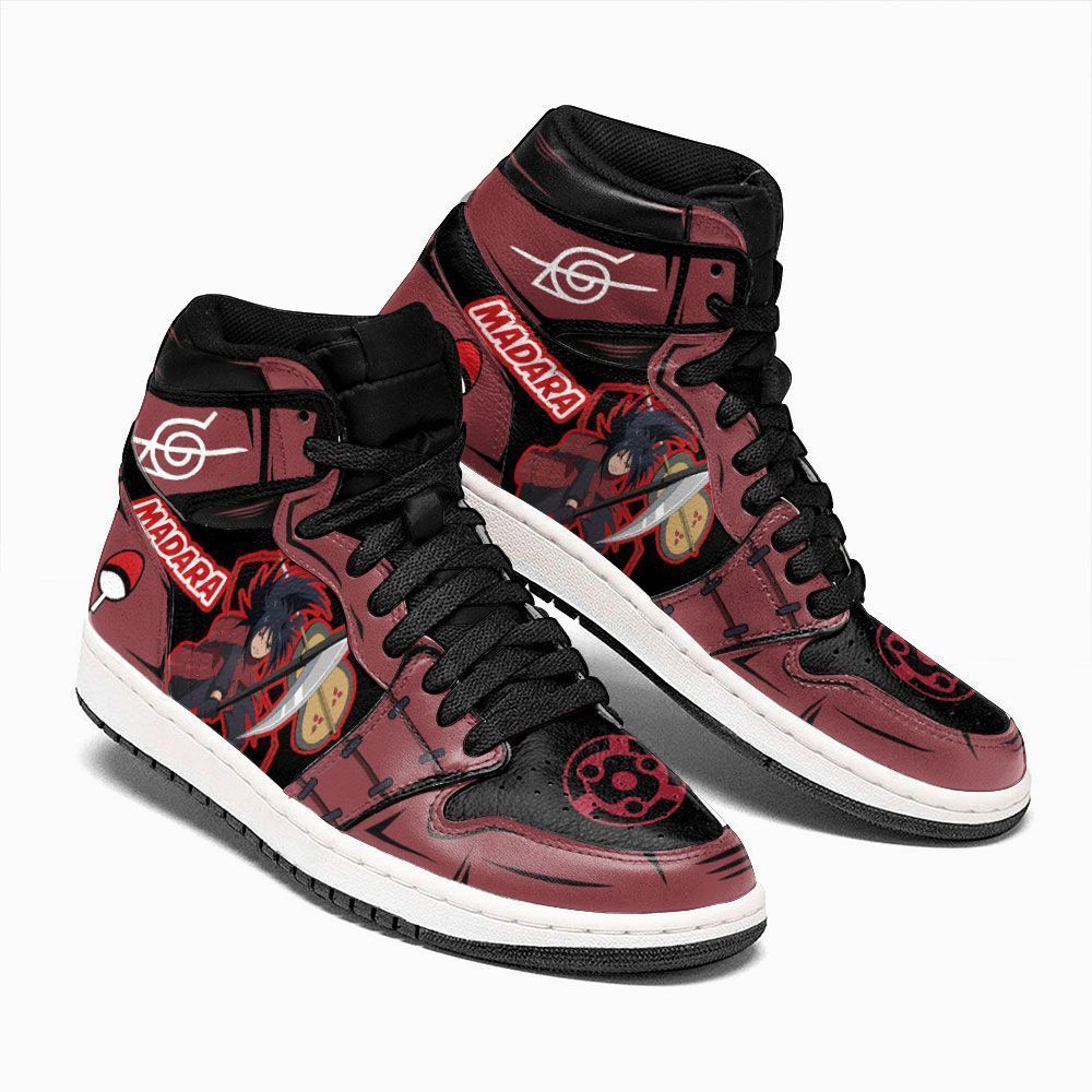 Madara Fighting Naruto Custom Anime Air Jordan Shoes 16 Madara Fighting Naruto Custom Anime Air Jordan Shoes