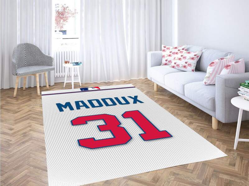 Maddux Jersy Wallpaper Carpet Rug 1 Maddux Jersy Wallpaper Carpet Rug
