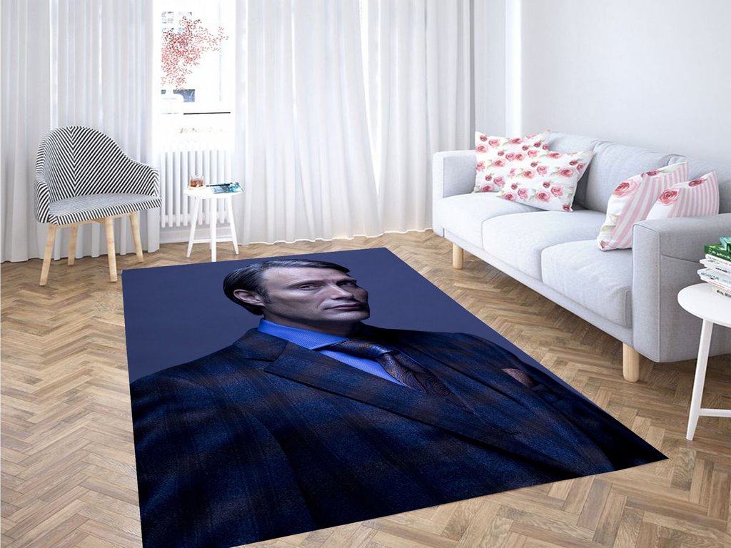 Mads Mikkelsen As Hannibal Lecter Living Room Modern Carpet Rug 2 Mads Mikkelsen As Hannibal Lecter Living Room Modern Carpet Rug