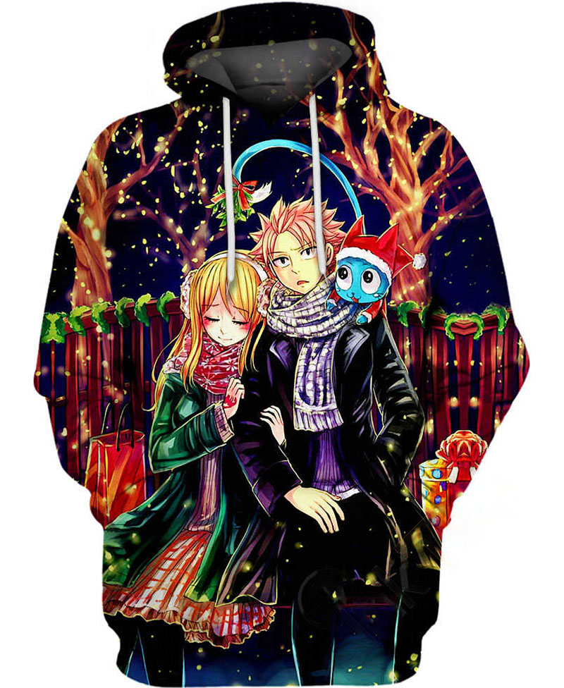 Mage Couple Fairy Tail Hoodie 3D