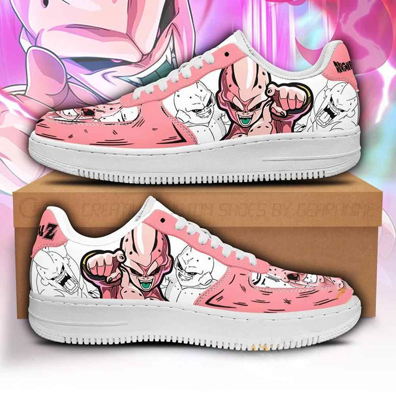 Majin Buu Custom Dragon Ball Anime Nike Air Force Shoes