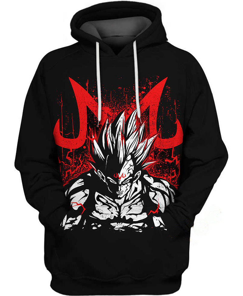 Majin Vegeta Hoodie 3D