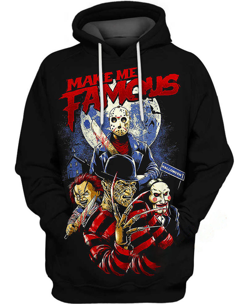 Make Me Famous Halloween Hoodie 3D