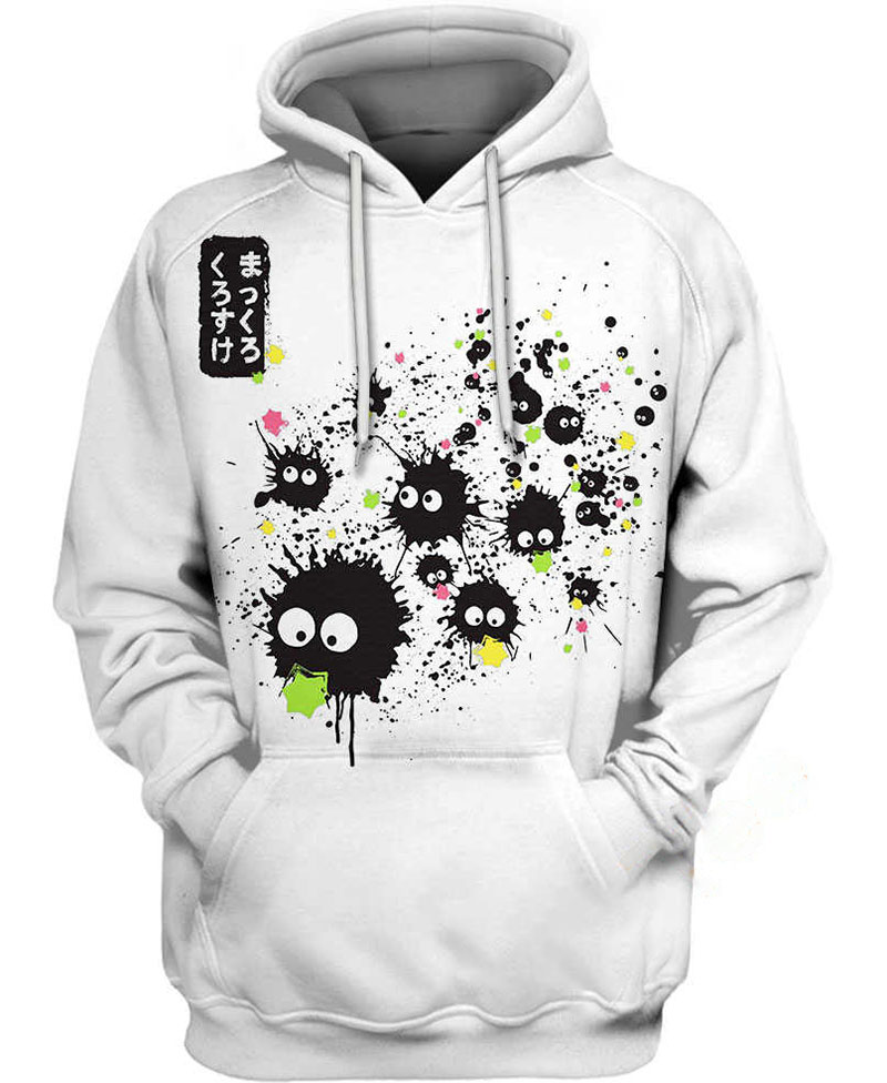 Makkuro Kurosuke Ink Hoodie 3D