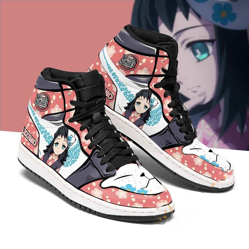 Makomo Costume Demon Slayer Sneakers Anime Air Jordan Shoes