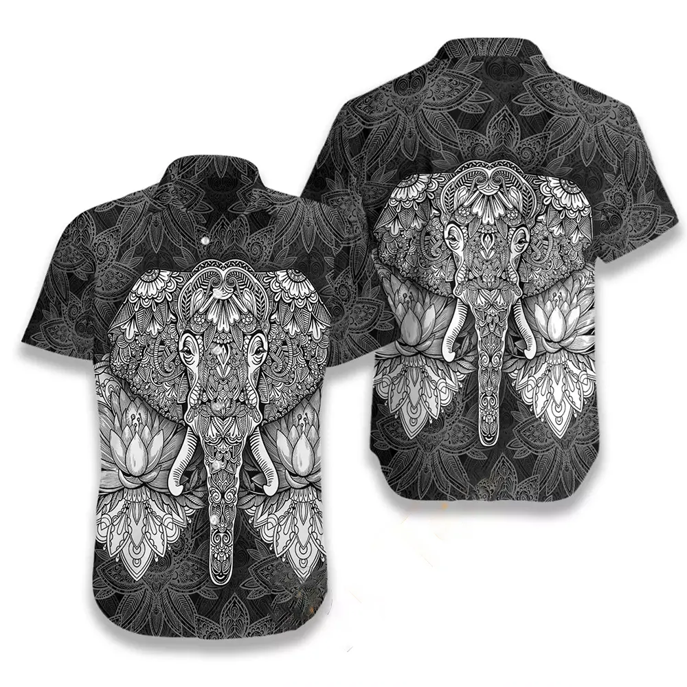 Mandala Hawaiian shirts