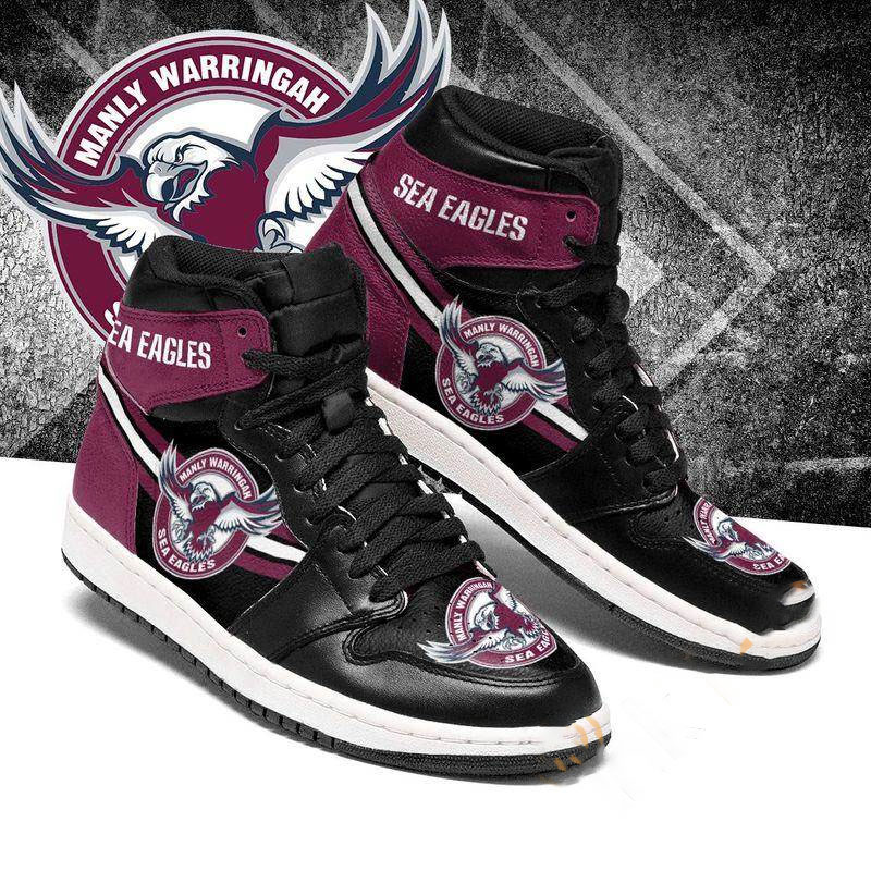 Manly Warringah Sea Eagles Custom Sneaker Air Jordan Shoes 9 Manly Warringah Sea Eagles Custom Sneaker Air Jordan Shoes