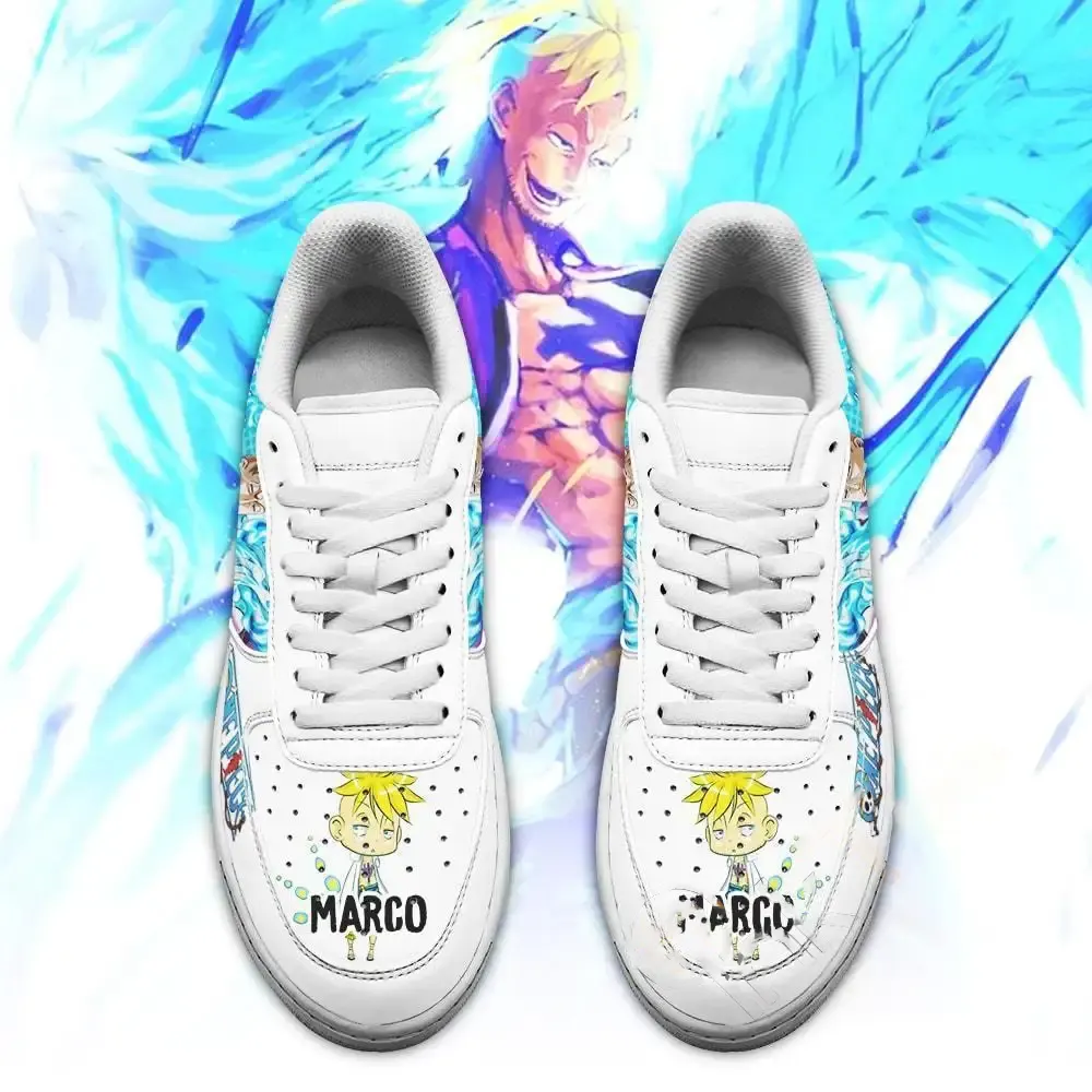 Marco Custom One Piece Anime Fan Amazon Nike Air Force Shoes