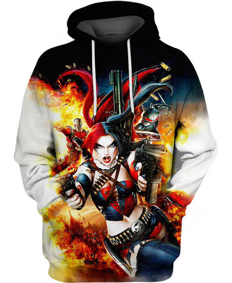 Margot Robbie Hoodie 3D 11 Margot Robbie Hoodie 3D