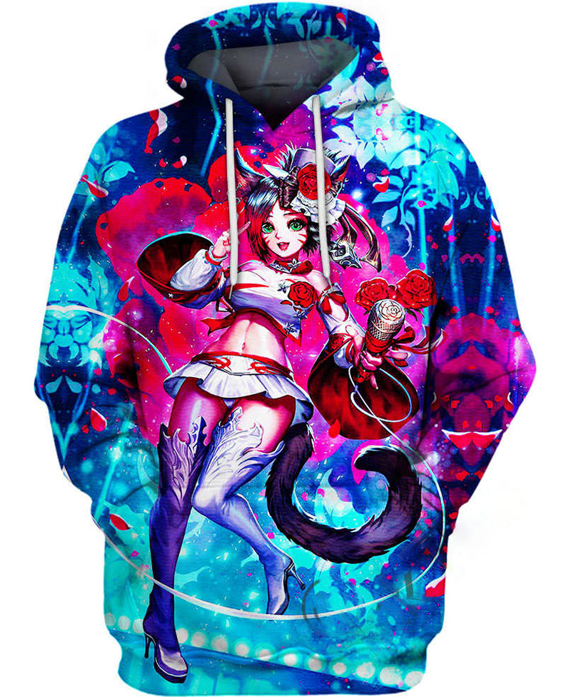 Marie Makise Hoodie 3D 11 Marie Makise Hoodie 3D