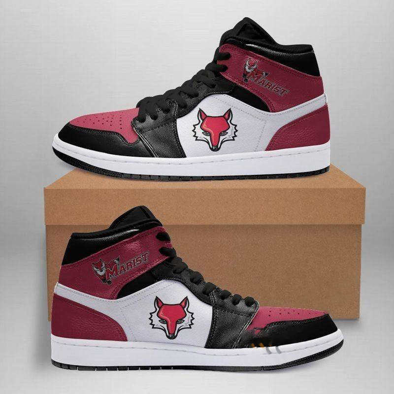 Marist Red Foxes Custom Air Jordan Shoes 3 Marist Red Foxes Custom Air Jordan Shoes
