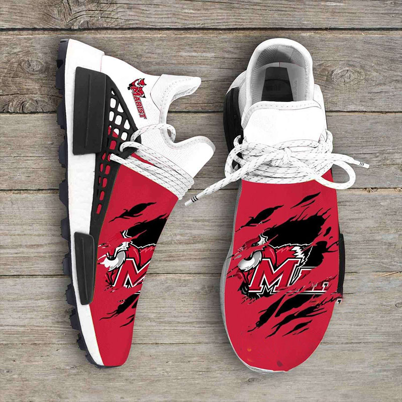 Marist Red Foxes NCAA NMD Human Shoes 2 Marist Red Foxes NCAA NMD Human Shoes
