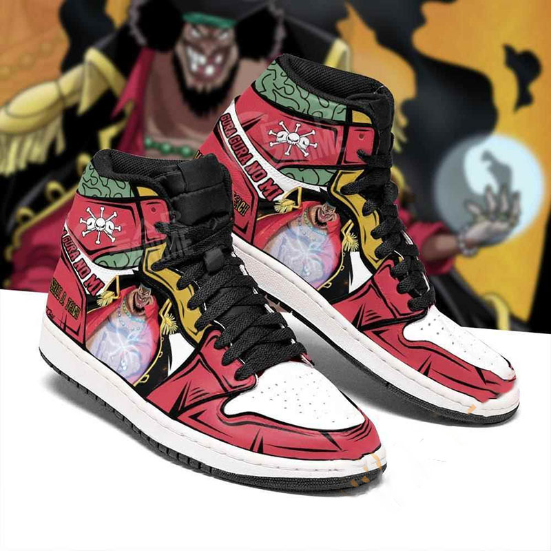 Marshall D. Teach Blackbeard One Piece Sneakers Anime Air Jordan Shoes