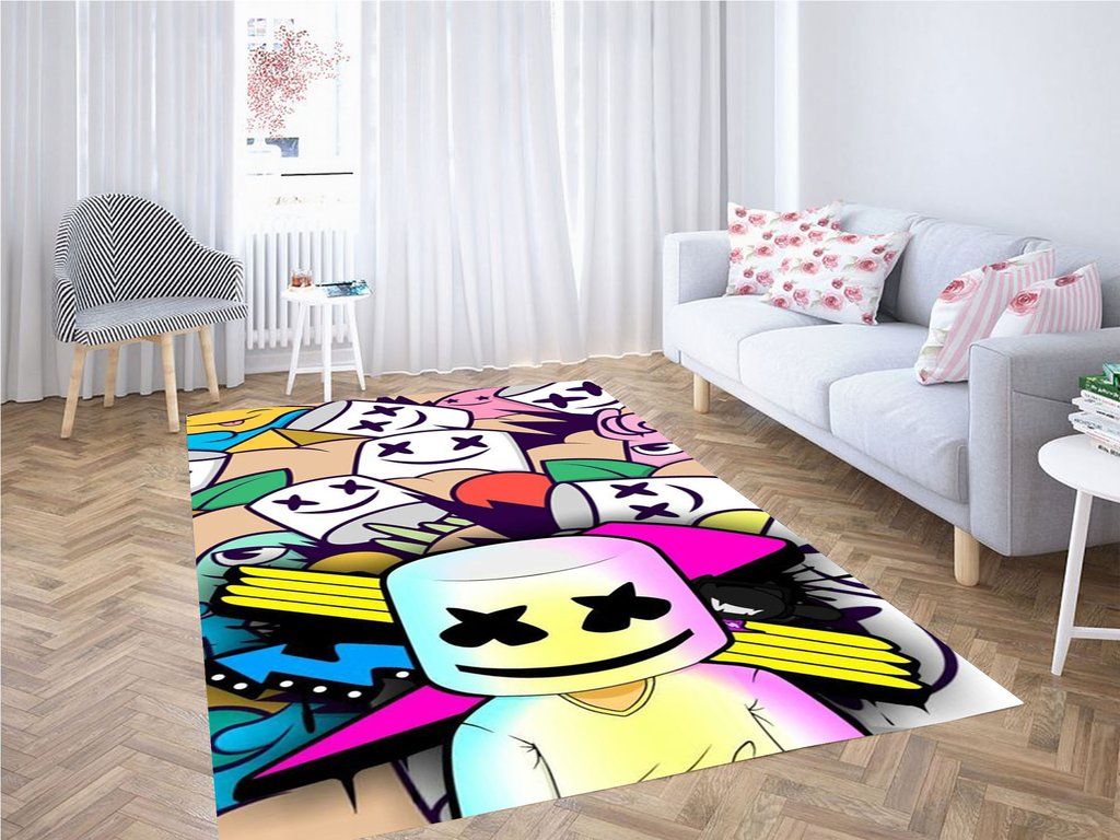 Marshmallow Dj Wallpaper Living Room Modern Carpet Rug 8 Marshmallow Dj Wallpaper Living Room Modern Carpet Rug