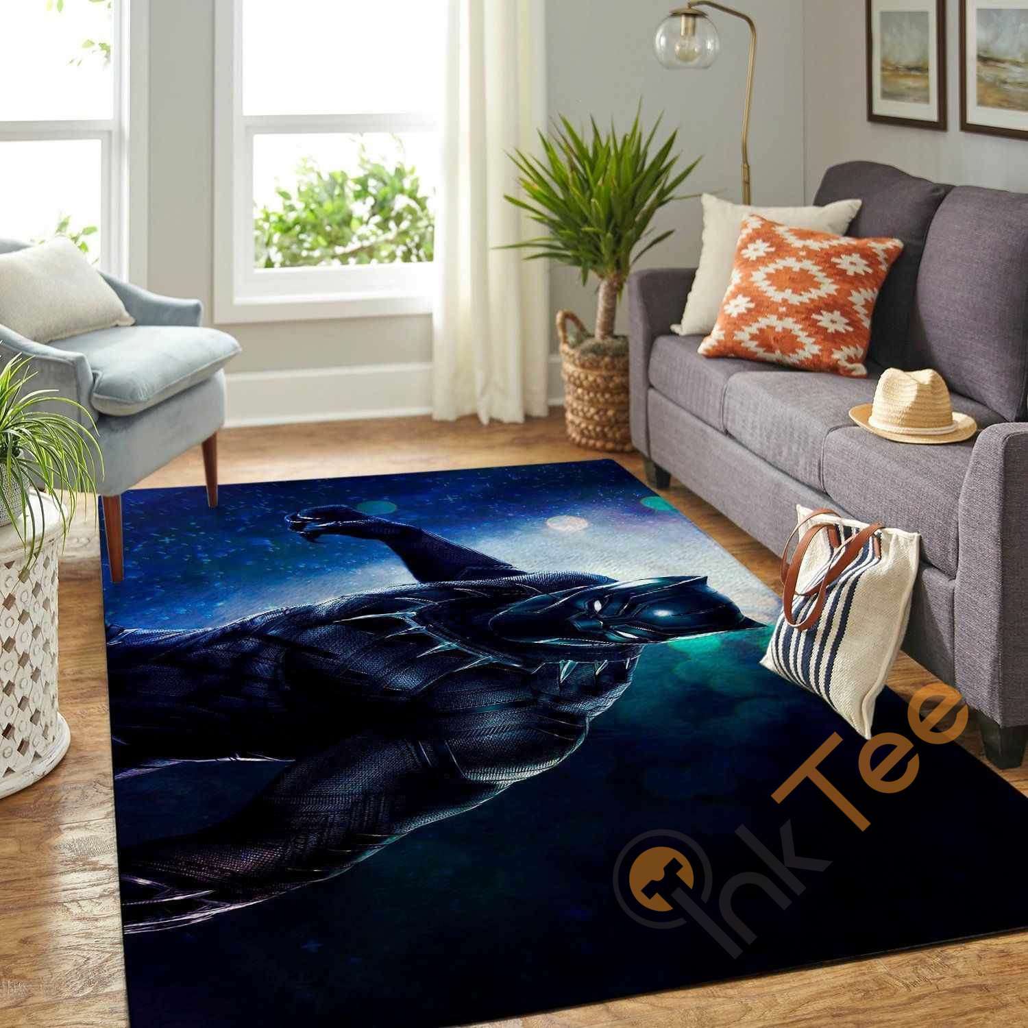 Marvel Superhero Black Panther Area Rug 1 Marvel Superhero Black Panther Area Rug