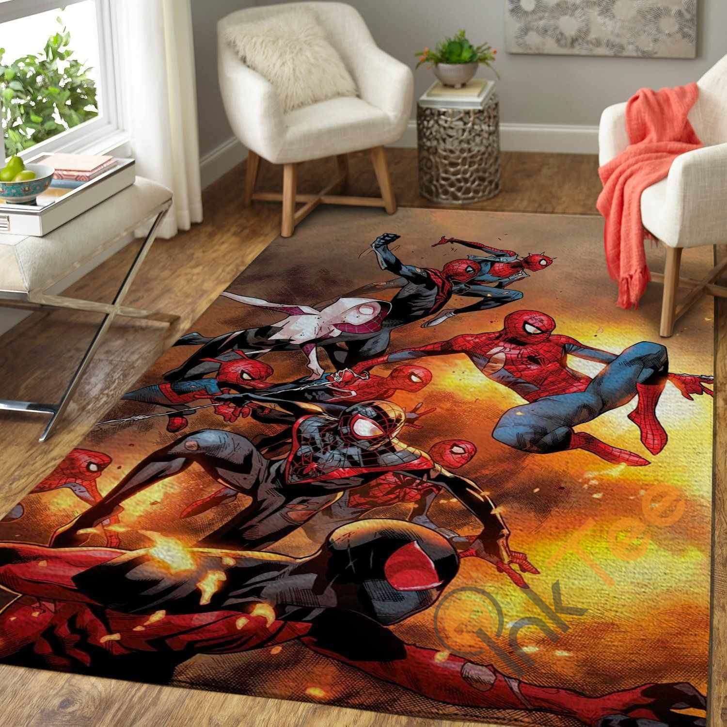 Marvel Superhero Spiderman Area Rug 2 Marvel Superhero Spiderman Area Rug