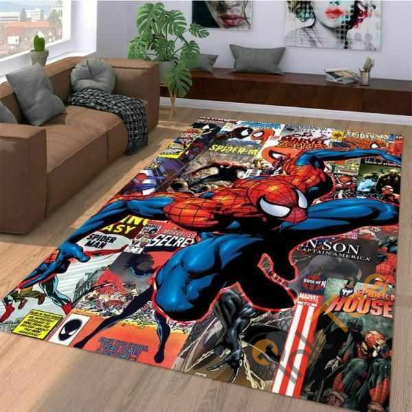 Marvel Superhero Spiderman Comic Area Rug 2 Marvel Superhero Spiderman Comic Area Rug