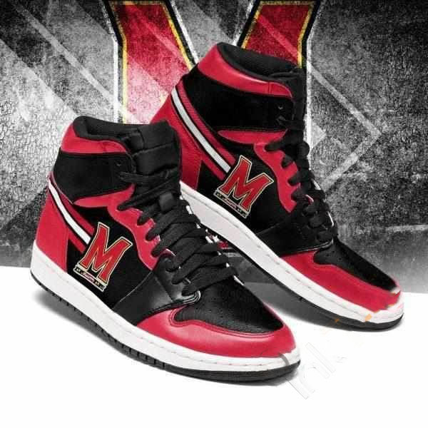 Maryland Terrapins Ncaa Custom Air Jordan Shoes