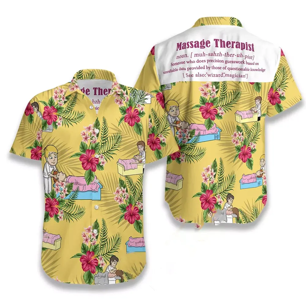 Massage Therapist Hawaiian shirts