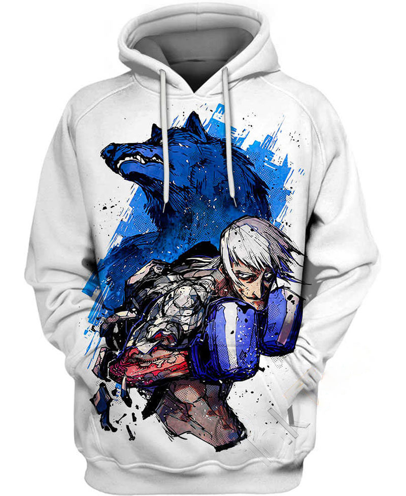 Megalobox Yuri Hoodie 3D