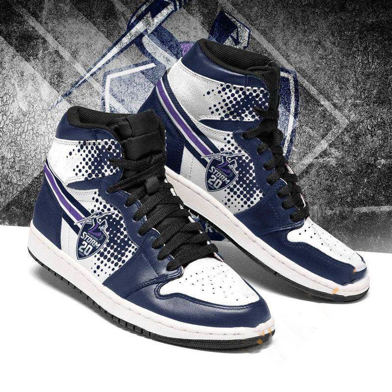 Melbourne Storm Custom Sneaker Air Jordan Shoes