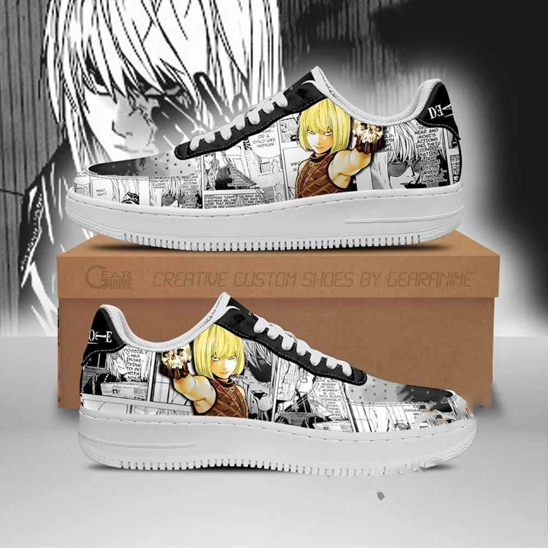 Mello Death Note Anime Nike Air Force Shoes 1 Mello Death Note Anime Nike Air Force Shoes
