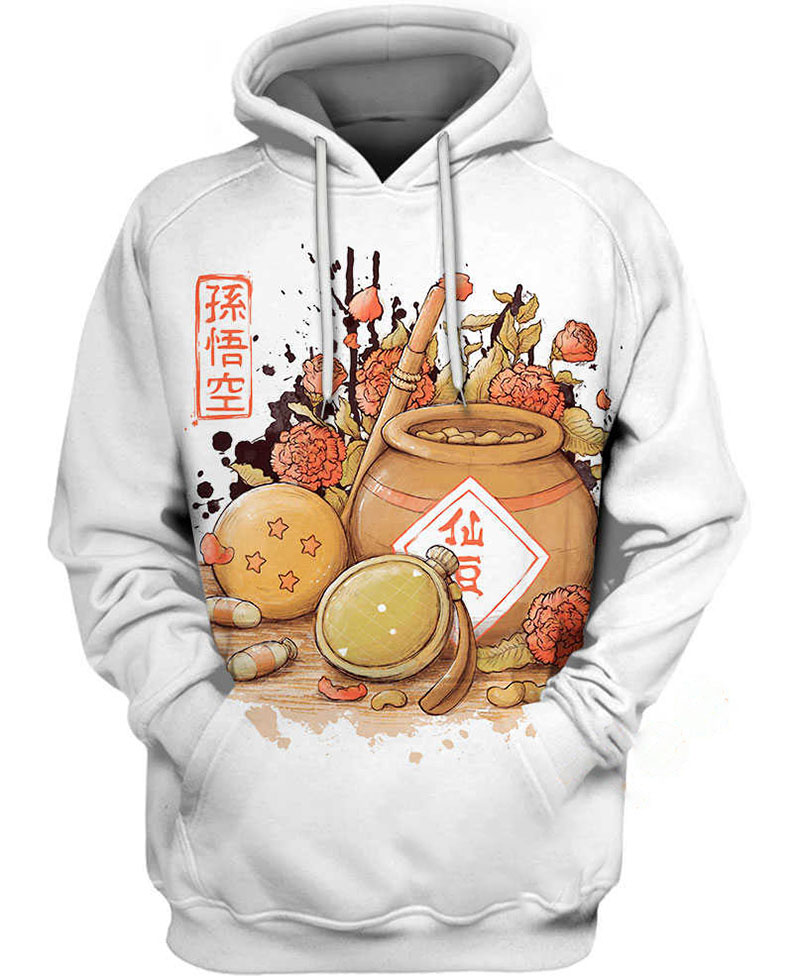 Memories Of Goku Hoodie 3D 9 Memories Of Goku Hoodie 3D