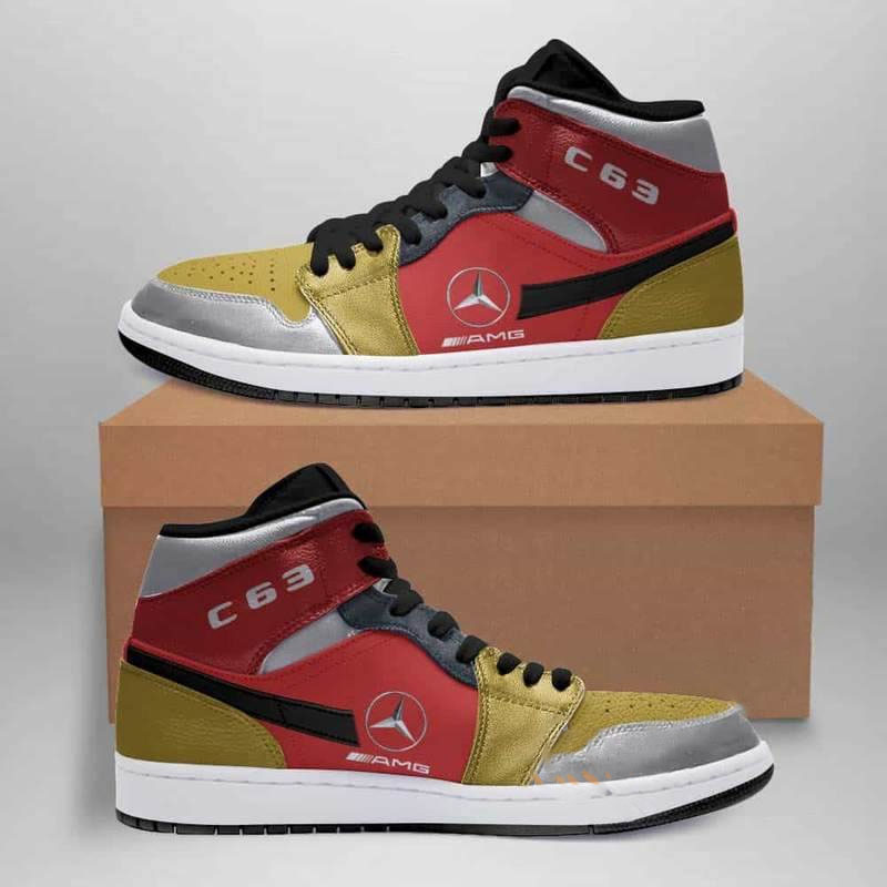 Mercedes Amg C63 Custom Air Jordan Shoes